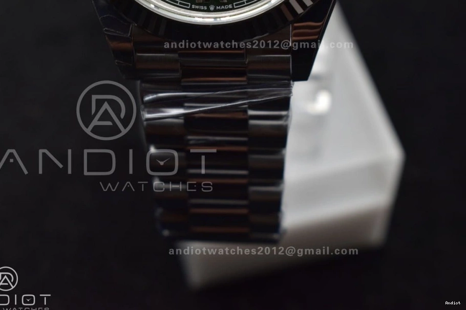 Dial Best Roman Edition Green Day THBF (Gain VR3255 1:1 Weight) Date Bracelet 228239 on Vibrant 662 40 SS President 0813